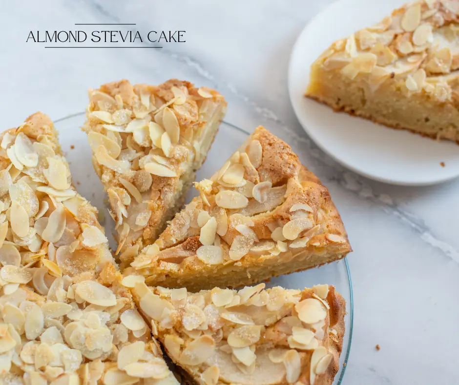 Almond Stevia Cake - Stevia dessert recipes for diabetics